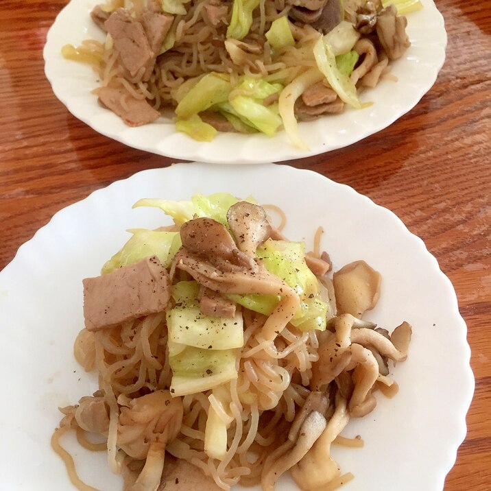 しらたきでダイエットバター醤油パスタ風♪